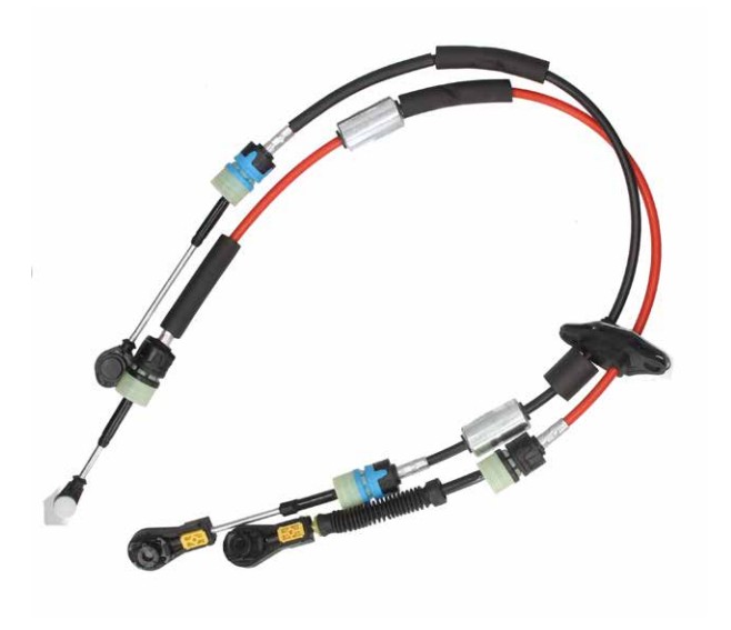 CABLE SELECTOR DE VELOCIDADES AVEO 1.5 2018-2023 CAVALIER 1.5 2018-2023 MANUAL 1280/1250 MM 2 CABLES